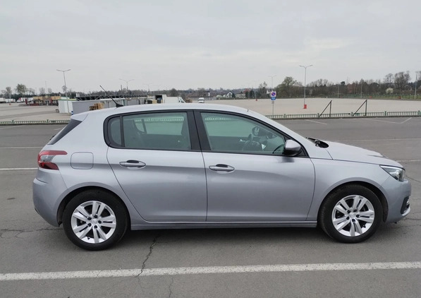 Peugeot 308 cena 47700 przebieg: 138000, rok produkcji 2020 z Kalisz małe 56